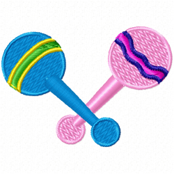 Kids And Toys Embroidery Design 10